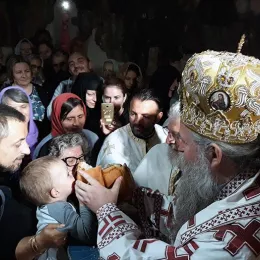 Литургијско сабрање у манастиру Црна река