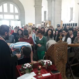 Свечано испраћене мошти Светог Нектарија Егинског из Никшића