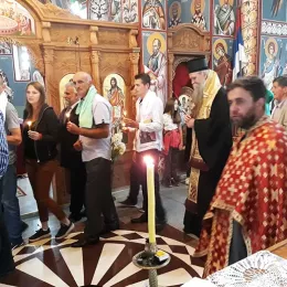 Саборно крштење у Мојковцу