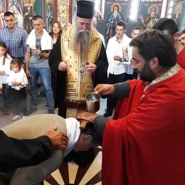 Саборно крштење у Мојковцу
