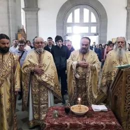 Видовдан прослављен у никшићком Саборном храму