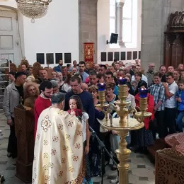 Видовдан прослављен у никшићком Саборном храму