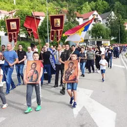 Литија у Плужинама