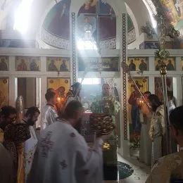 Литургијско сабрање у манастиру Светог Саве у Голији