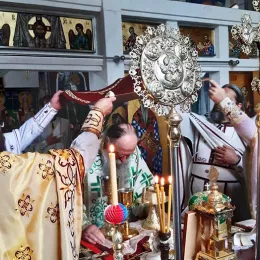 Литургијско сабрање у манастиру Светог Саве у Голији