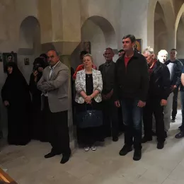 Епископ Јоаникије богослужио у манастиру Сомина