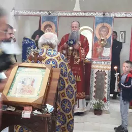 Епископ Јоаникије богослужио у манастиру Сомина