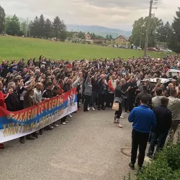 Свенародна литија одржана у Беранама (ВИДЕО)