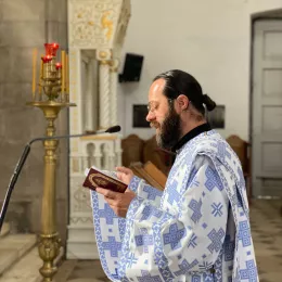 Литургијско сабрање у Саборном храму у Никшићу