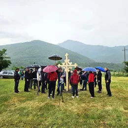 Обиљежено мјесто за изградњу Цркве Светог Алимпија Столпника у Горњој Ржаници код Плава