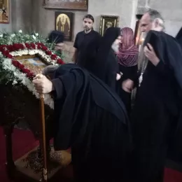 Празнично бденије у манастиру Ђурђеви Ступови