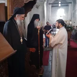 Празнично бденије у манастиру Ђурђеви Ступови