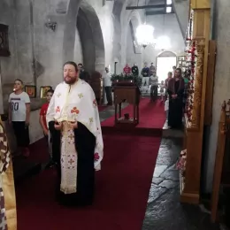 Празнично бденије у манастиру Ђурђеви Ступови