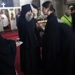 Празнично бденије у манастиру Ђурђеви Ступови