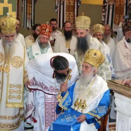 Патријарх српски Иринеј хиротонисао Епископа диоклијског Методија