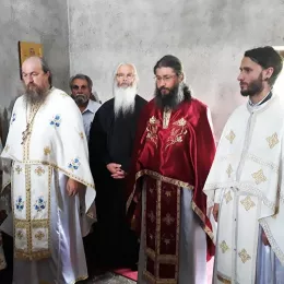 Литургија на празник Пресвете Богородице Тројеручице