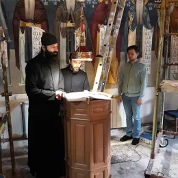 Света архијерејска литургија у Заграђу