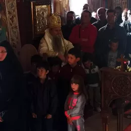 Владика Јоаникије богослужио у манастиру Бијела