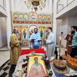 Света Архијерејска Литургија на Вучјем долу