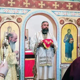 Света Архијерејска Литургија на Вучјем долу