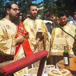 Слава храма Светих Петра и Павла у Никшићу