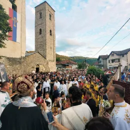 Традиционална Петровданска литија кроз Бијело Поље