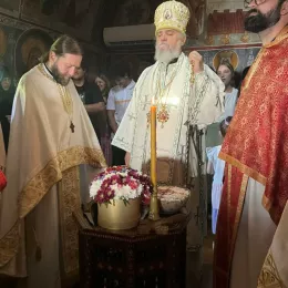 Епископ Кирило служио у манастиру Светога Луке у Жупи Никшићкој