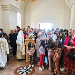 Епископ Методије на Ивањдан богослужио у манастиру Црнча