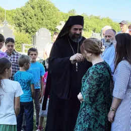 Епископ Методије богослужио у Рубежама код Никшића