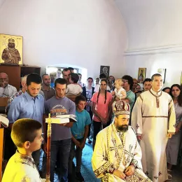 Епископ Методије богослужио у Рубежама код Никшића