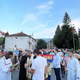 Кроз Мојковац прошла свенародна литија у славу Светог великомученика Прокопија