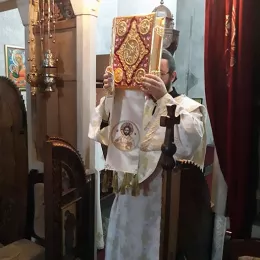 Литургија у манастиру Ђурђеви Ступови