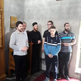 Литургија у манастиру Ђурђеви Ступови