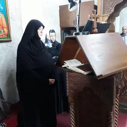 Литургија у манастиру Ђурђеви Ступови