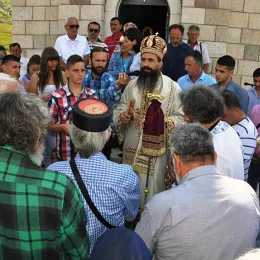 Епископ диоклијски Методије богослужио на Лукавици