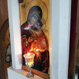 Литурија у манастиру Вољавац