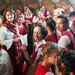 Хор Преподобне мати Ангелине из Никшића прославио славу у манастиру Крушедолу