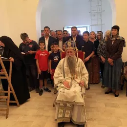 Црквено-народни сабор код обновљене цркве Светог Архиђакона Стефана у Катунцима - Крња Јела