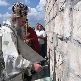 Црквено-народни сабор код обновљене цркве Светог Архиђакона Стефана у Катунцима - Крња Јела