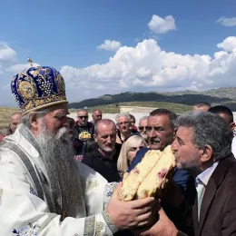 Црквено-народни сабор код обновљене цркве Светог Архиђакона Стефана у Катунцима - Крња Јела