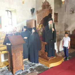 Празнично бденије у манастиру Ђурђеви Ступови