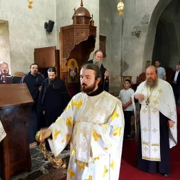 Празнично бденије у манастиру Ђурђеви Ступови