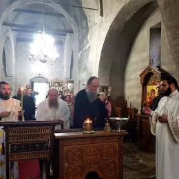 Празнично бденије у манастиру Ђурђеви Ступови