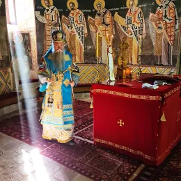 Епископ Јоаникије у Пивском манастиру