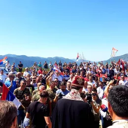 Литија и молебан на Клобуку