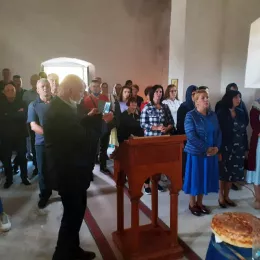 О. Дарко Ђого на прослави Успенија Пресвете Богородице у Пошћењу