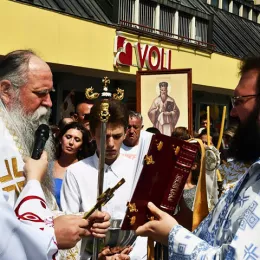 Митрополит Јоаникије на Преображење на Жабљаку служио Литургију