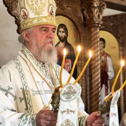 Архијерејска Литургија и Илиндански црквено-народни сабор на Лукавици