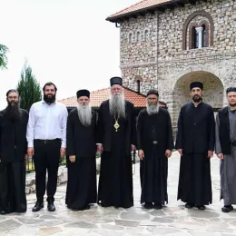 празнично вечерње у Манастиру Слепче