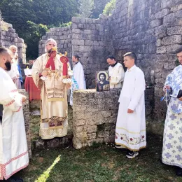 Литургијски прослављена слава цркве Шћепанице на Шћепан Пољу